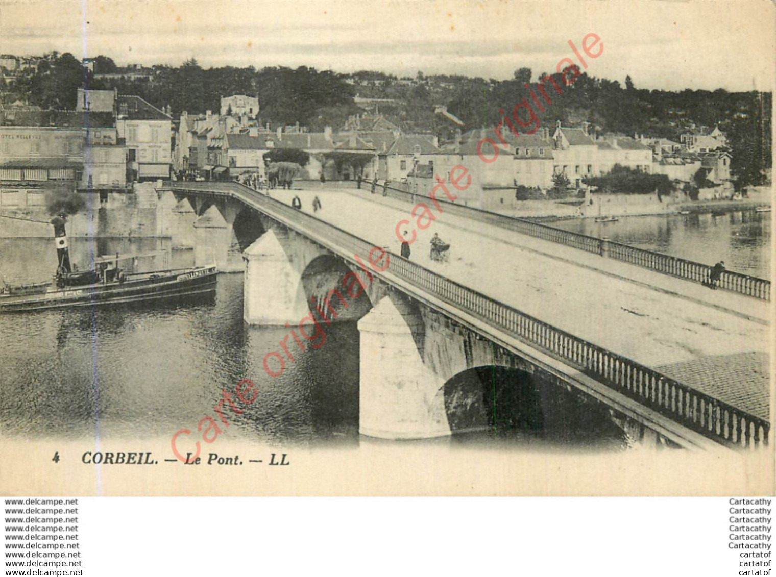 91.  CORBEIL .  Le Pont . - Corbeil Essonnes