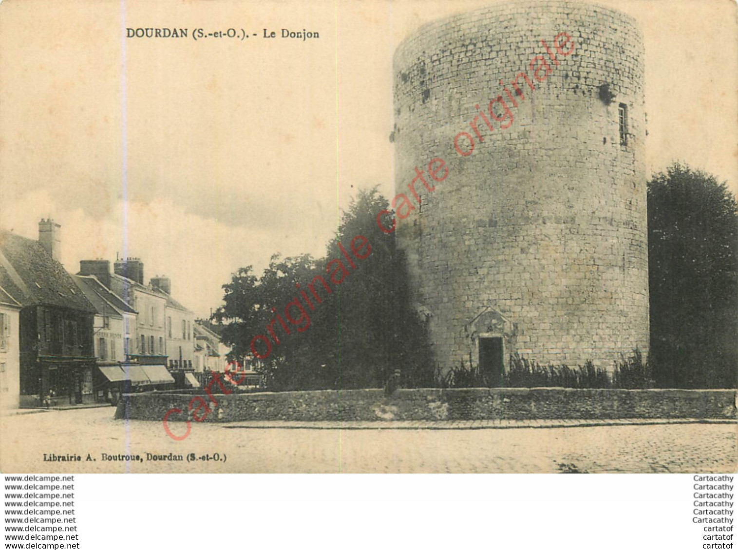 91.  DOURDAN .  Le Donjon . - Dourdan