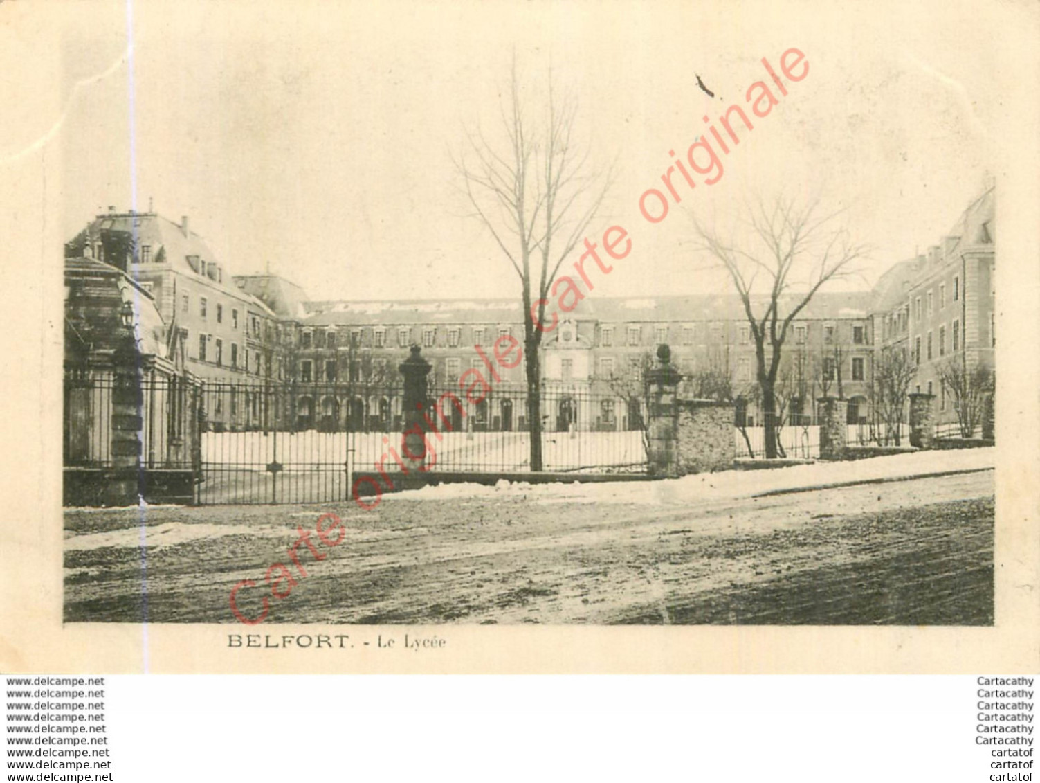 90.  BELFORT .  Le Lycée . - Belfort - Ville