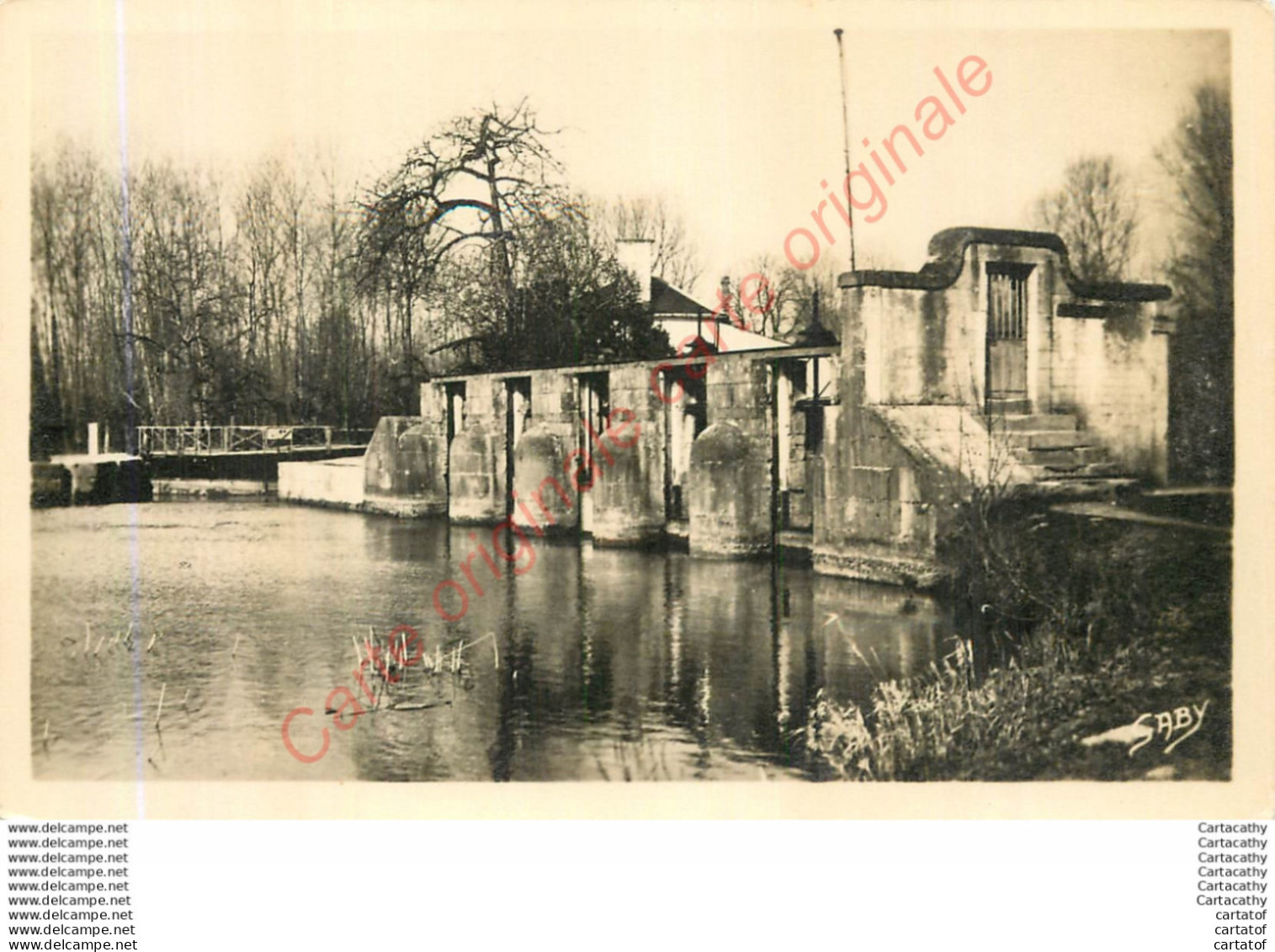 17.  SAINT JEAN D'ANGELY .  Les Ecluses De Bernouët Sur La Boutonne . - Saint-Jean-d'Angely