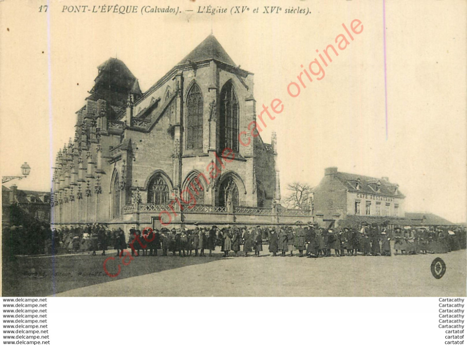 14.  PONT L'EVEQUE .  L'Eglise . - Pont-l'Evèque