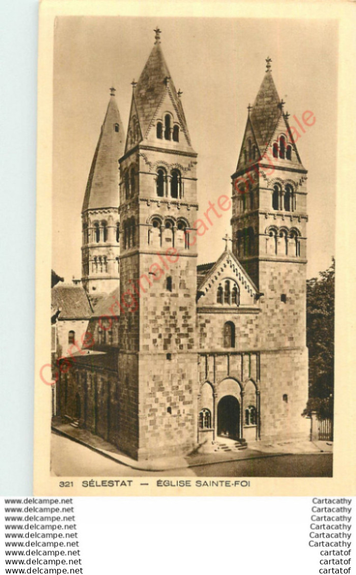 67.  SELESTAT .  Eglise Sainte-Foi . - Selestat