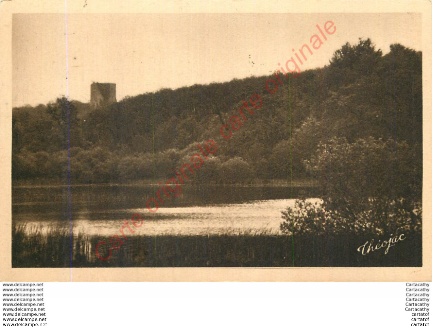 23.  LA SOUTERRAINE . Etang Du Ché Côté Est .  Tour De Bridiers . - La Souterraine