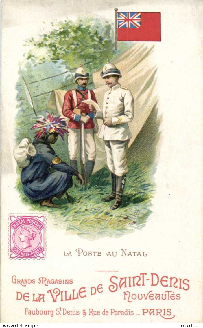 La Poste Au NATAL   Pionnière RV A La Ville De Saint Denis Nouveautés Paris - Postal Services