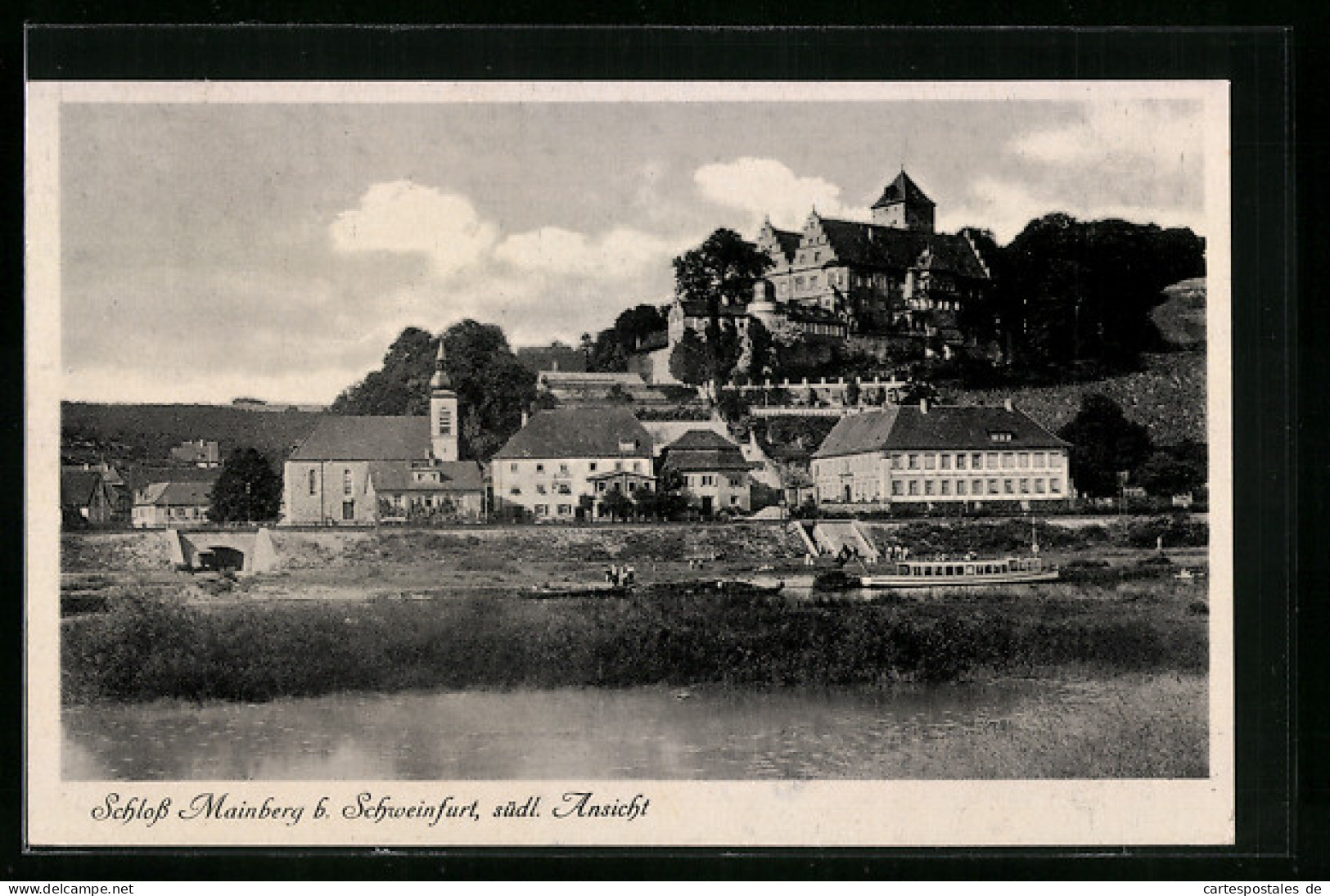 AK Mainberg Bei Schweinfurt, Südliche Ansicht Vom Schloss  - Schweinfurt