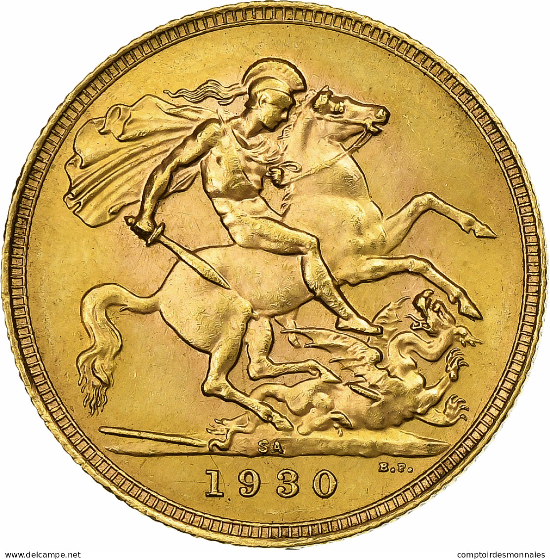 Afrique Du Sud, George V, Sovereign, 1930, Or, SUP+, KM:A22 - Sud Africa