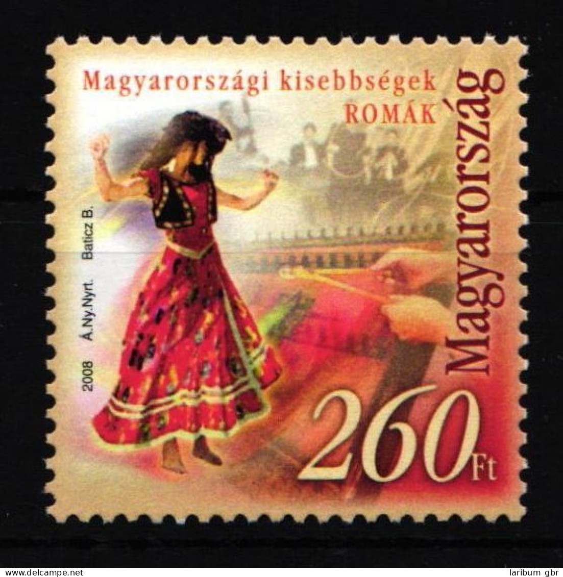 Ungarn 5272 Postfrisch Ethnische Minderheiten Roma #IJ574 - Autres & Non Classés