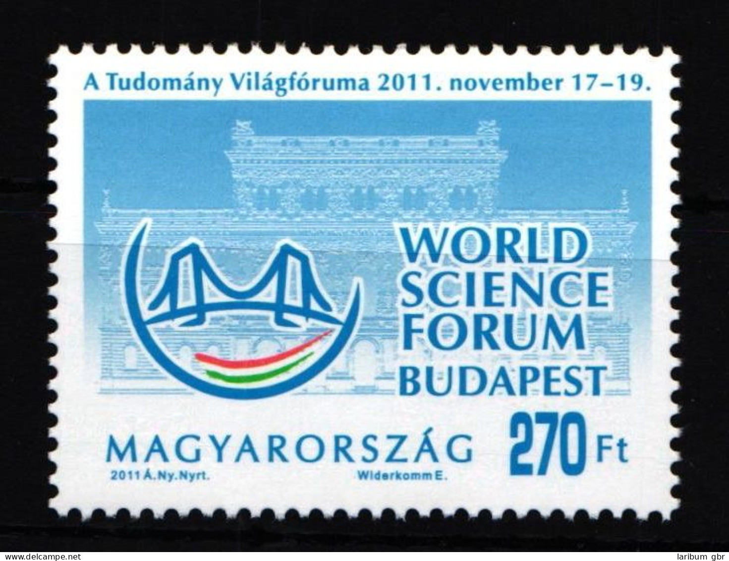 Ungarn 5540 Postfrisch Internationales Wissenschaftsforum #IJ693 - Autres & Non Classés