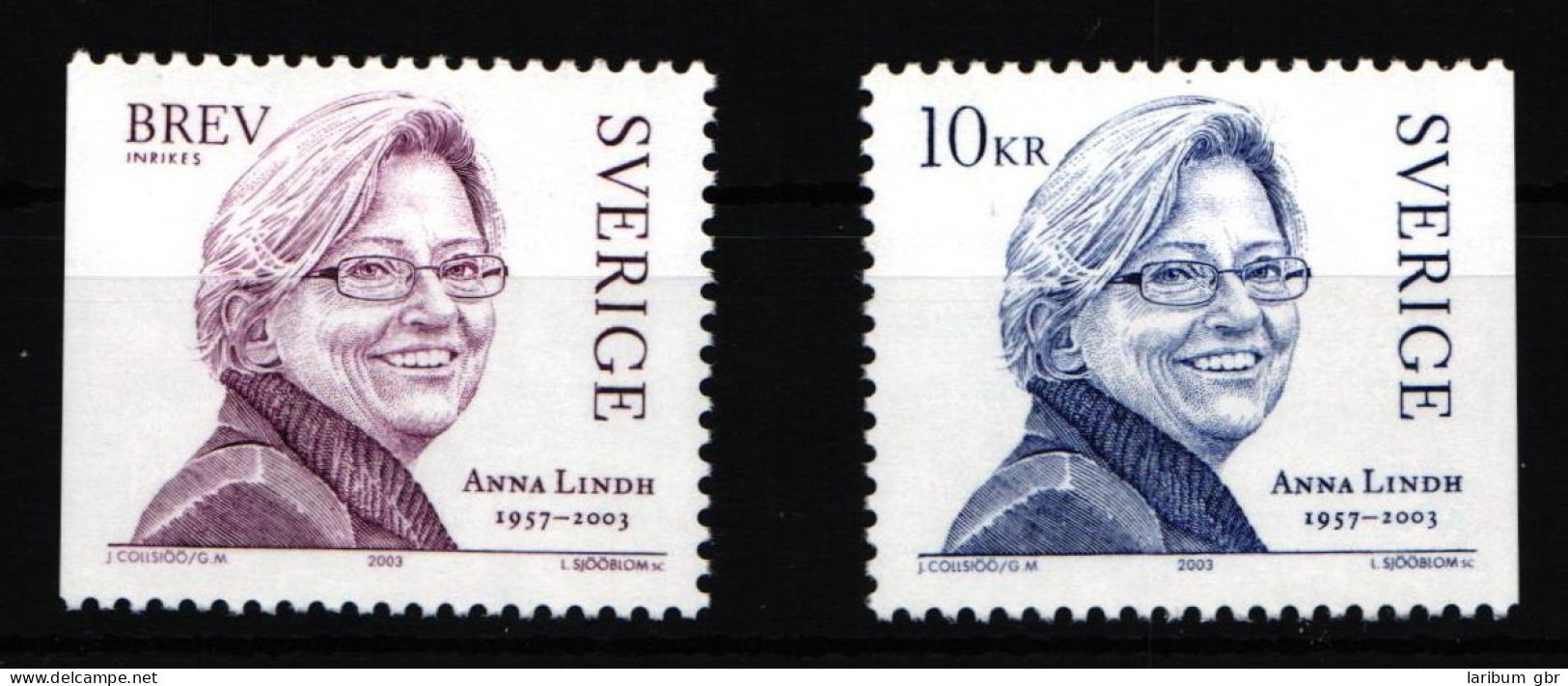 Schweden 2382-2383 Postfrisch Tod Von Anna Lindh #IJ802 - Other & Unclassified