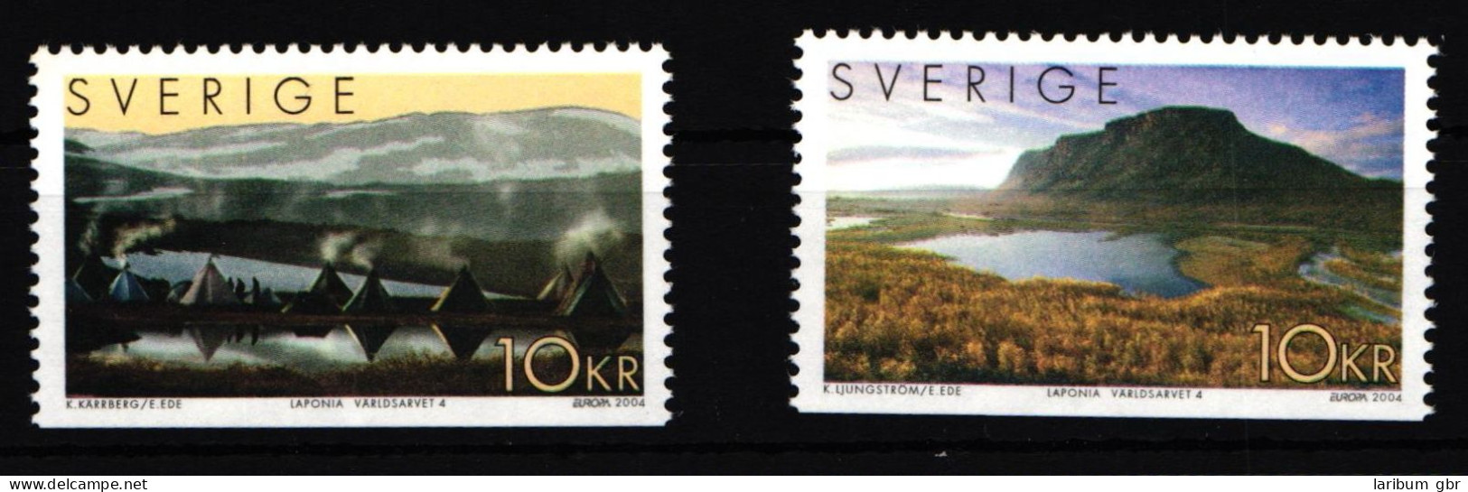 Schweden 2392-2393 Postfrisch Naturreservat Laponia #IJ822 - Other & Unclassified