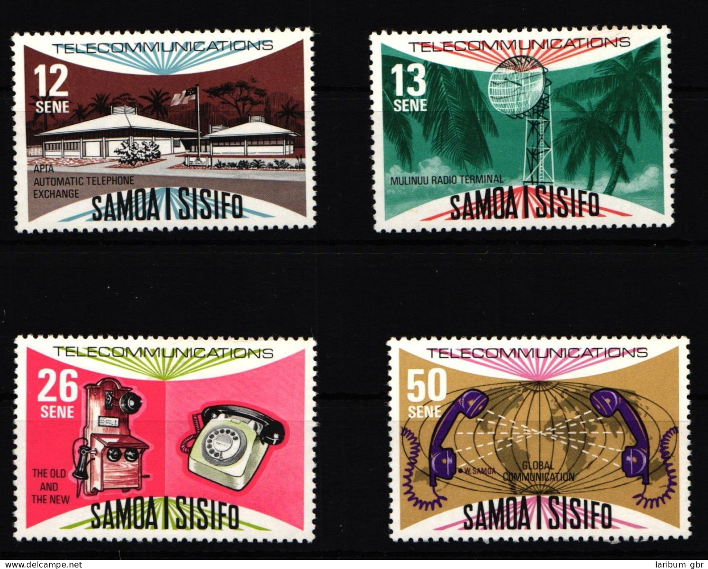 Samoa 354-357 Postfrisch Fernmeldewesen Auf Samoa #IJ725 - Samoa