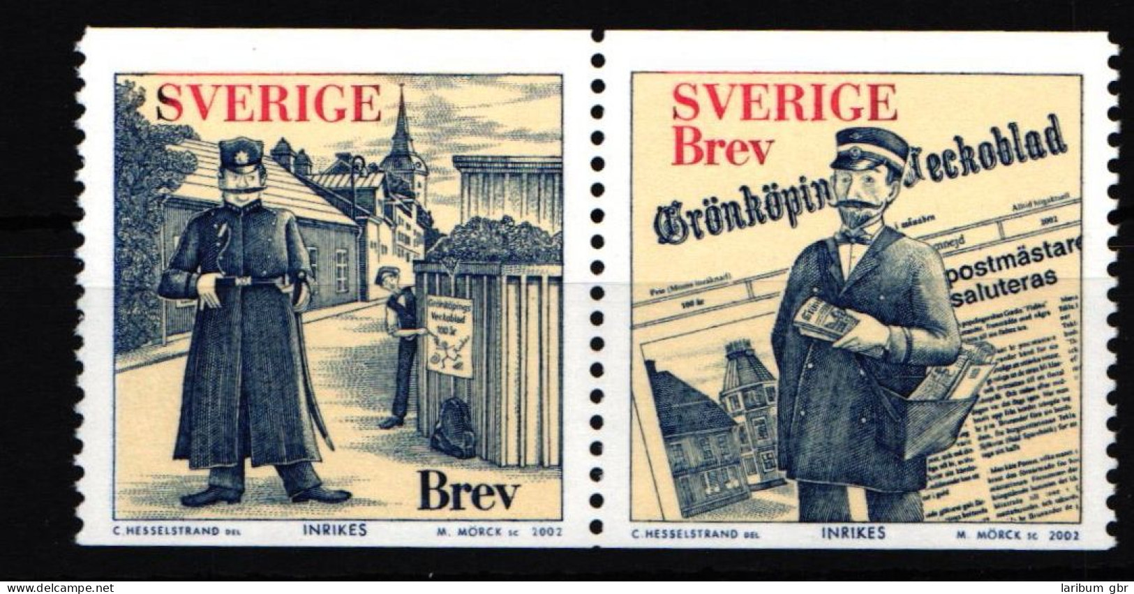 Schweden 2310-2311 Postfrisch Paar Illustrationen #IJ790 - Other & Unclassified