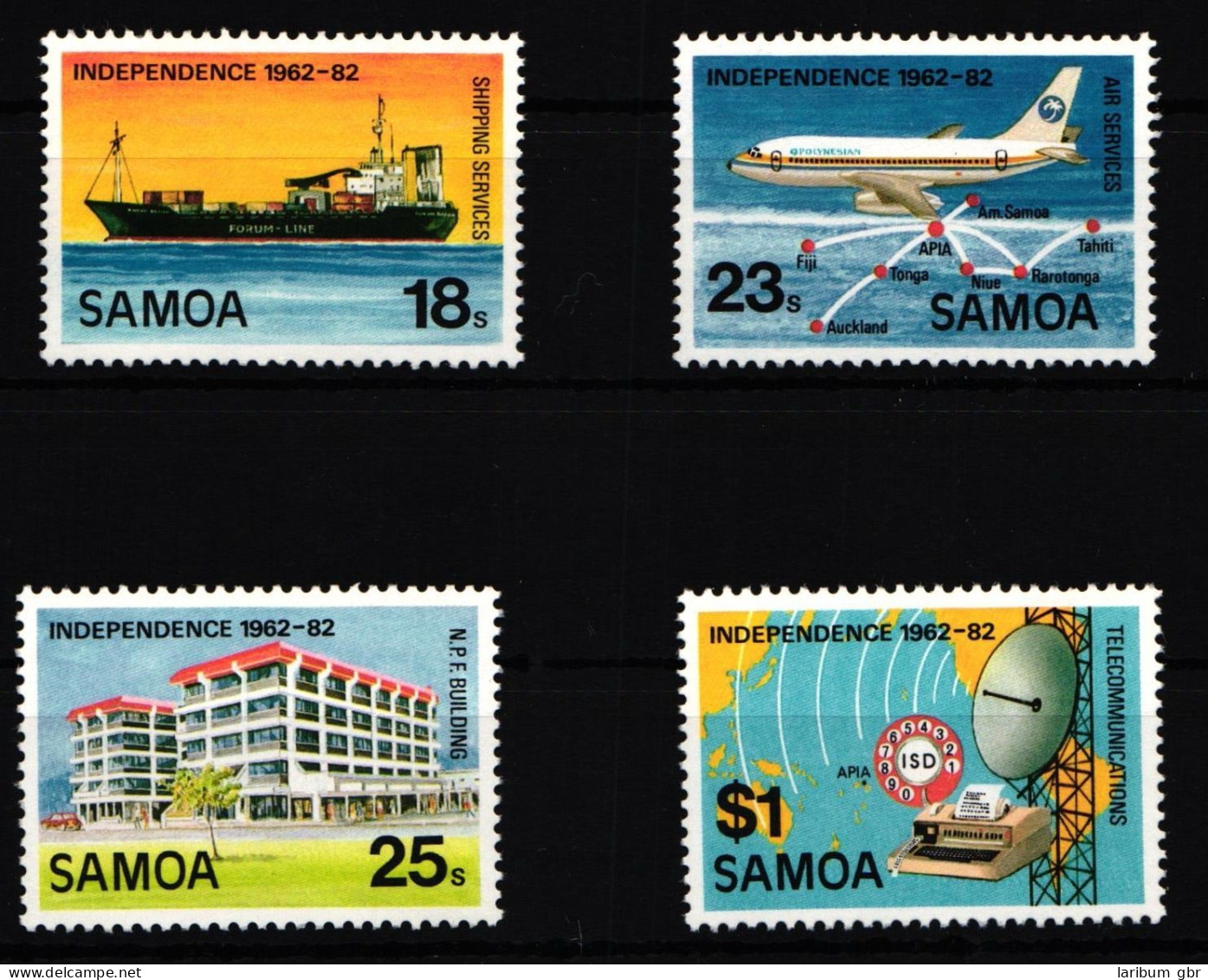 Samoa 477-480 Postfrisch 20 Jahre Unabhängigkeit #IJ749 - Samoa (Staat)