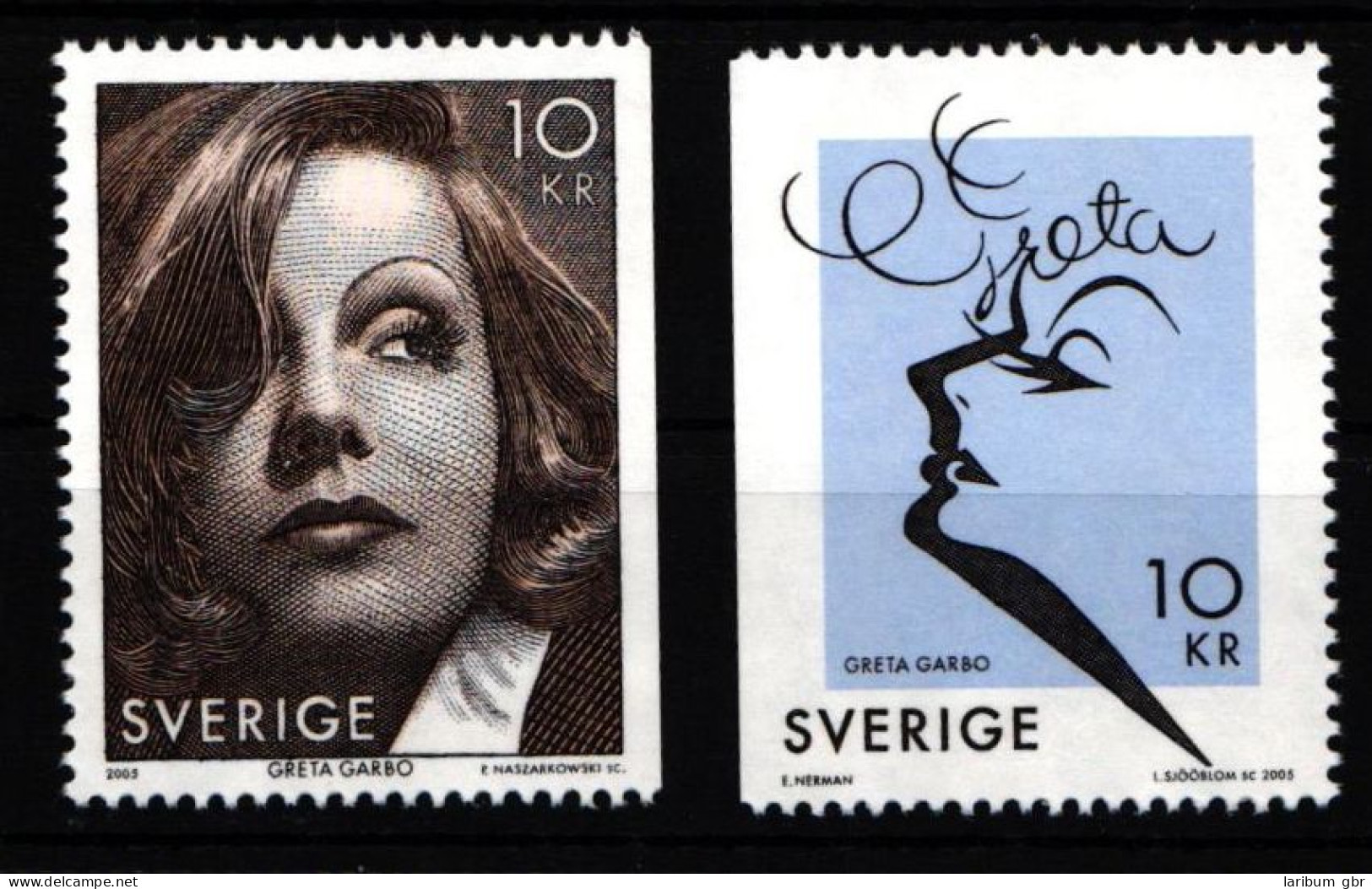Schweden 2485-24856 Postfrisch 100. Geburtstag Greta Garbo #IJ875 - Other & Unclassified