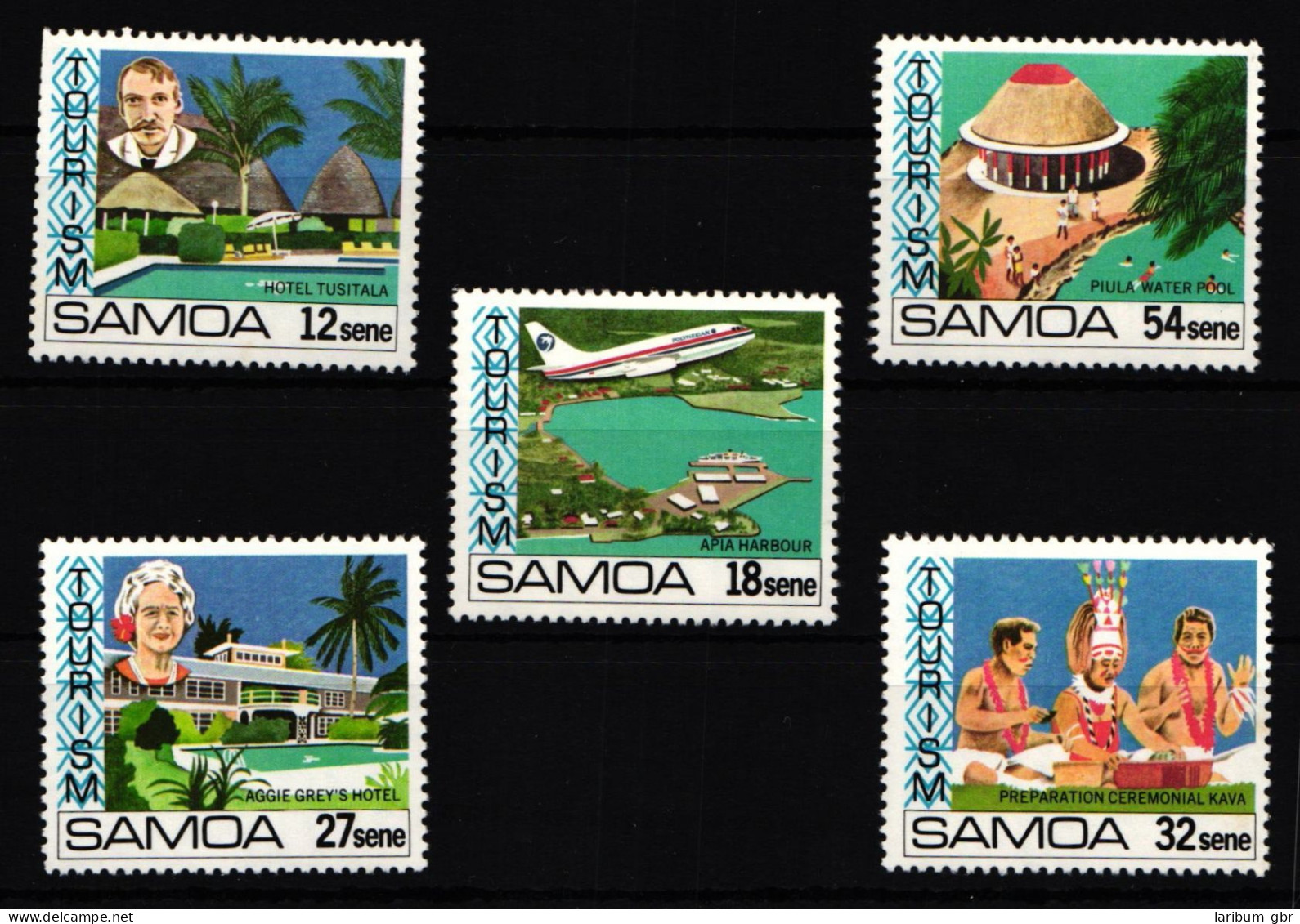 Samoa 456-460 Postfrisch Tourismus #IJ742 - Samoa