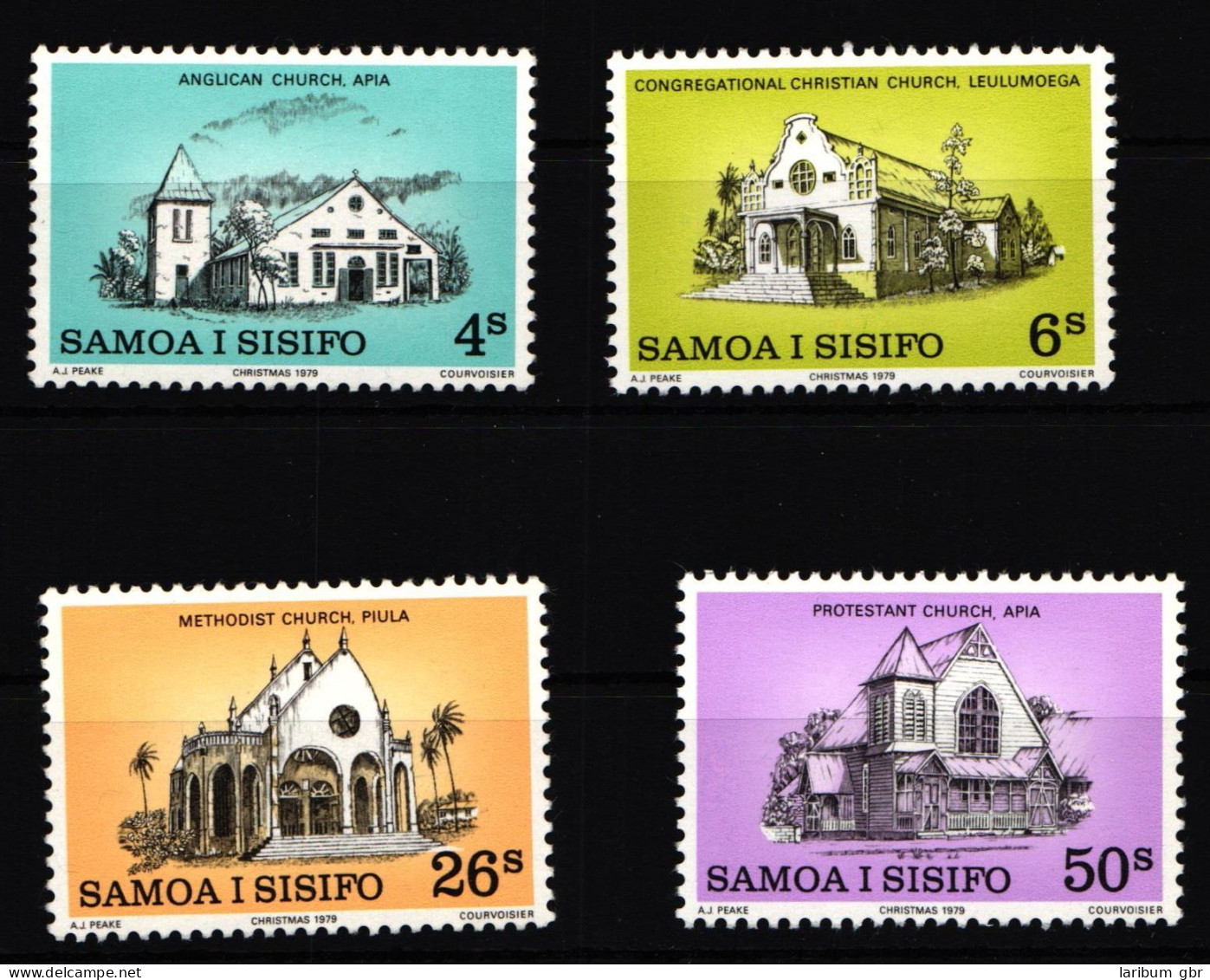 Samoa 419-422 Postfrisch Weihnachten #IJ734 - Samoa