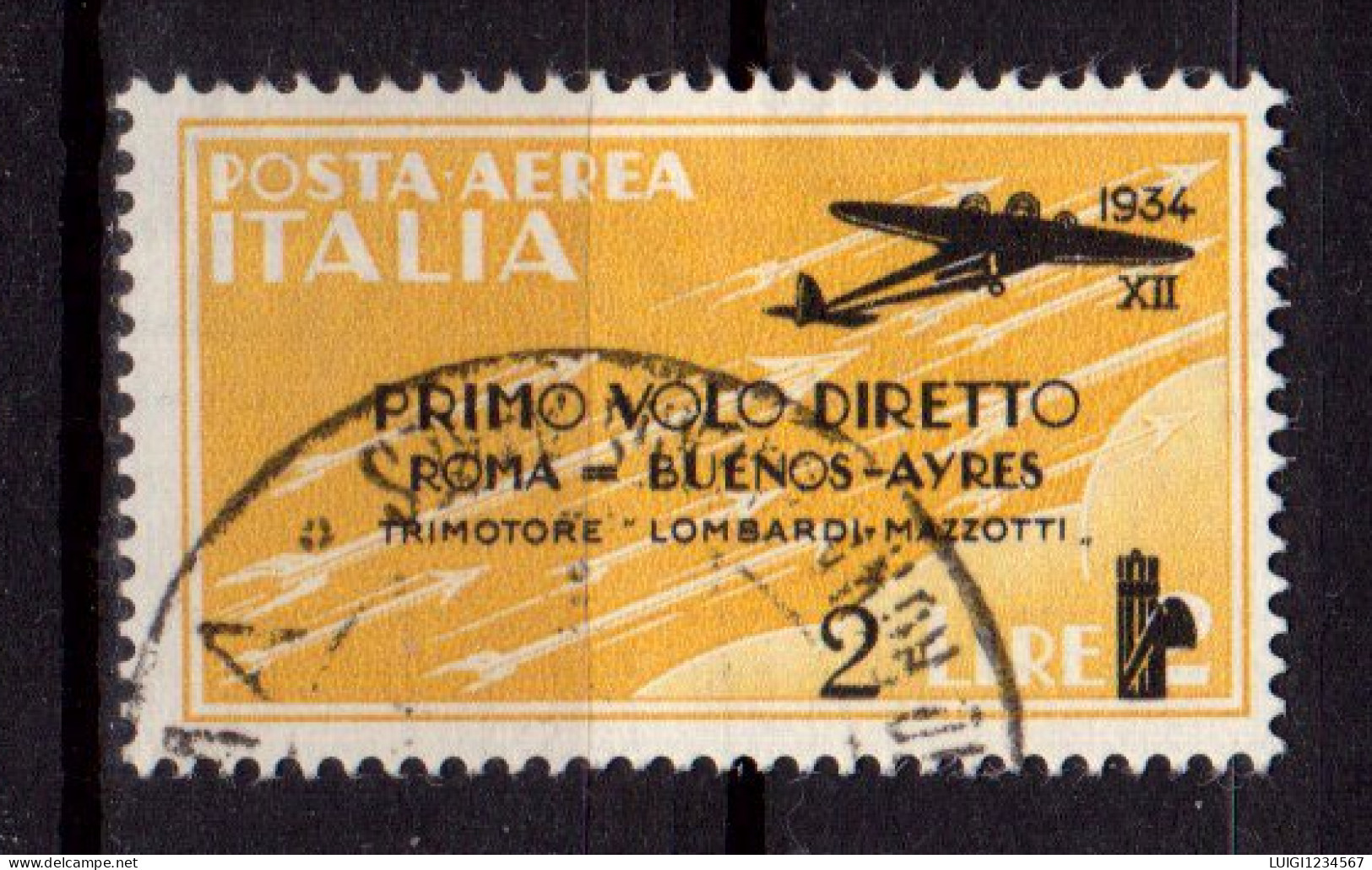 REGNO SASS.NE NR 56 - Airmail