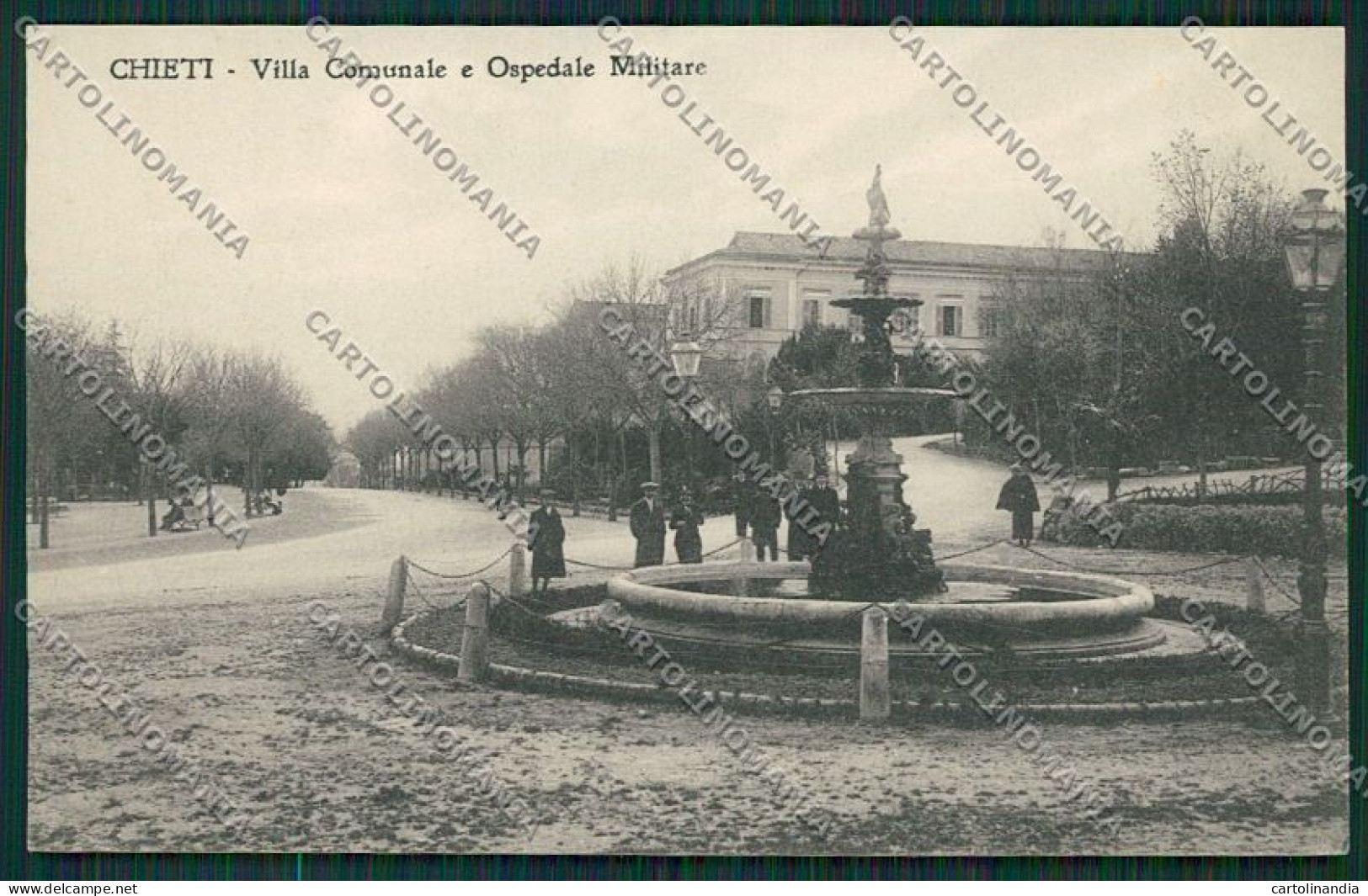 Chieti Città Ospedale Militare Cartolina QQ4032 - Chieti