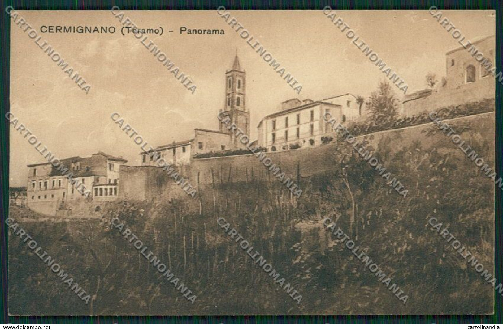 Teramo Cermignano Cartolina QQ4314 - Teramo