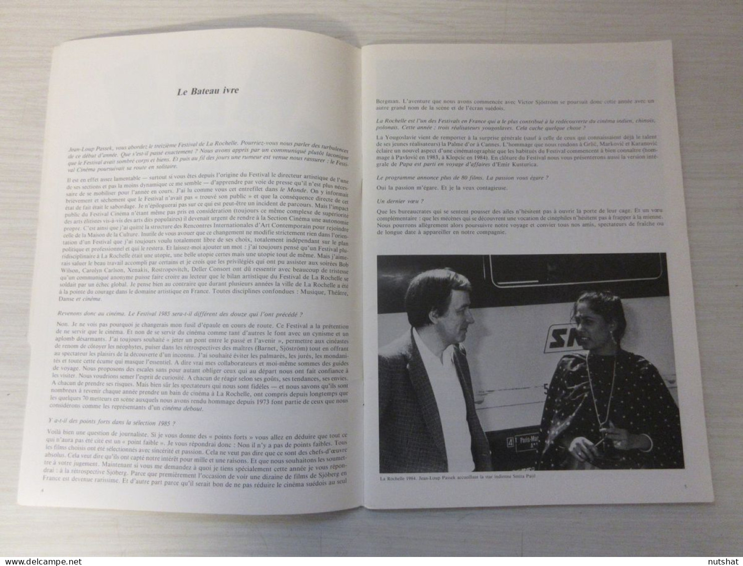 CINEMA LIVRE FESTIVAL CINEMA De LA ROCHELLE CAHIER 1985 60 Pages                 - Cinéma/Télévision