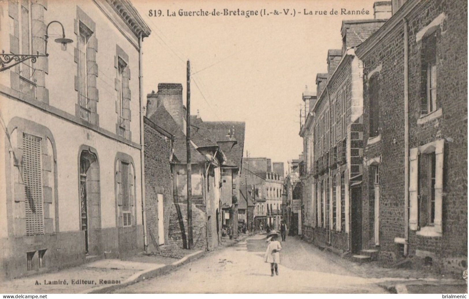 LA GUERCHE De BRETAGNE  Rue De Rannée - La Guerche-de-Bretagne