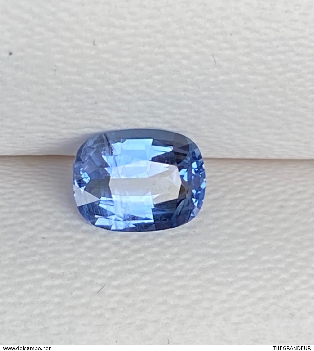 Natural Unheated Blue Sapphire 1.5 Carat Loose Gemstones Sri Lanka - Saphir