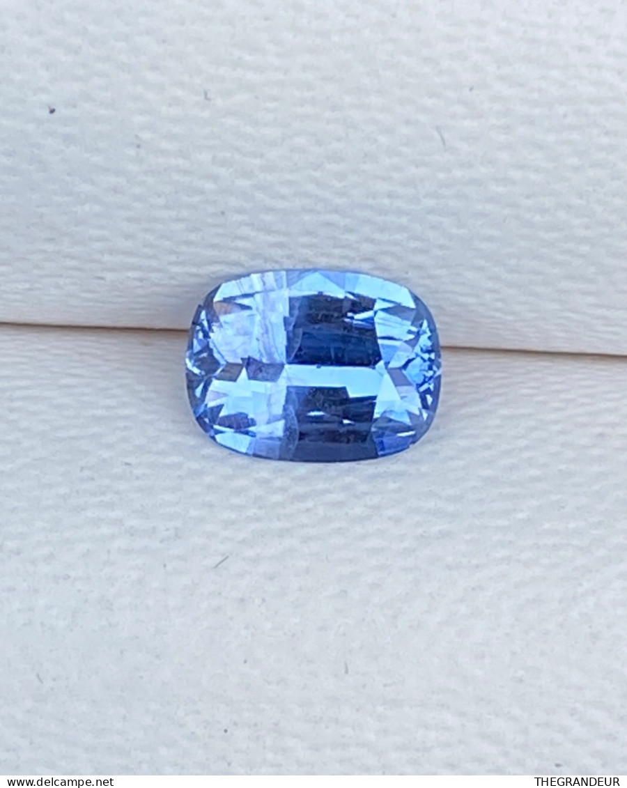 Natural Unheated Blue Sapphire 1.5 Carat Loose Gemstones Sri Lanka - Saphir