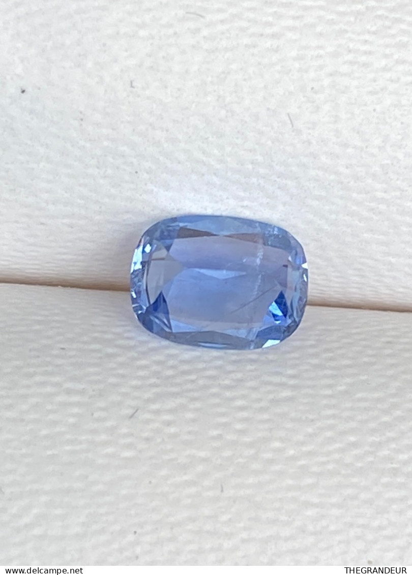 Natural Unheated Blue Sapphire 1.5 Carat Loose gemstones Sri Lanka