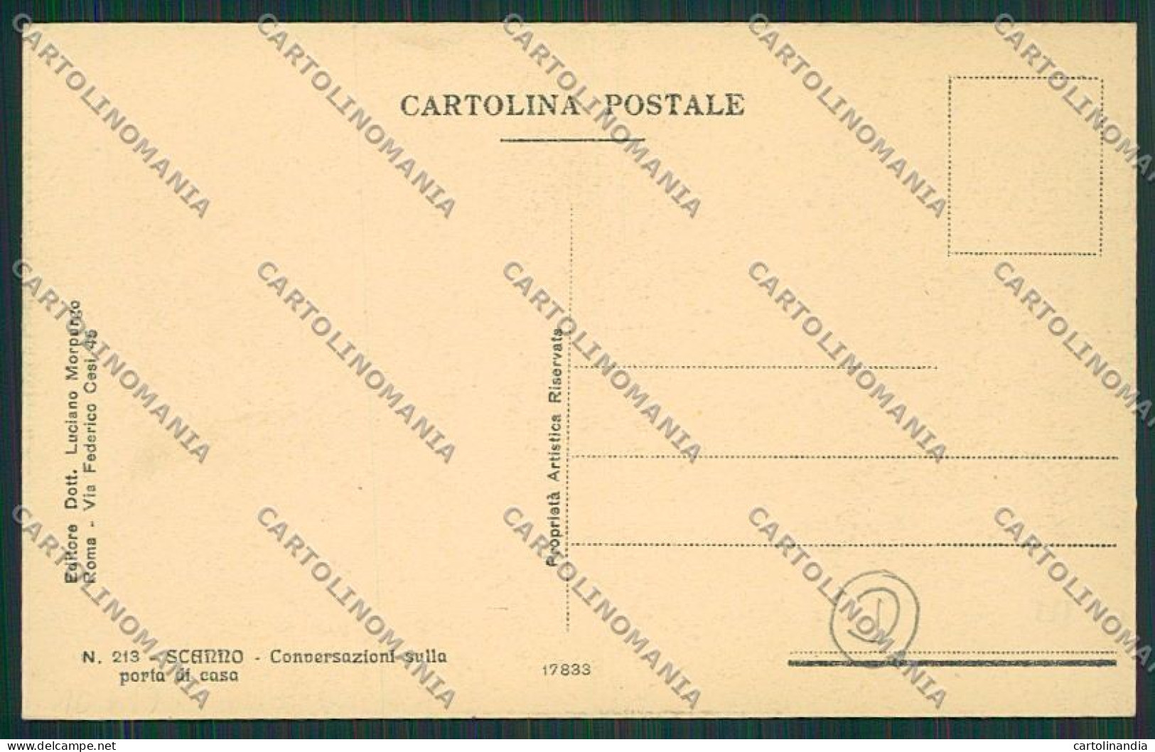 L'Aquila Scanno Costumi Cartolina QQ3946 - L'Aquila