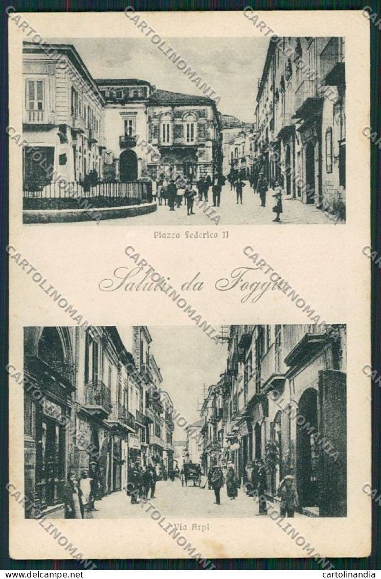 Foggia Città Saluti Da Cartolina QQ4767 - Foggia