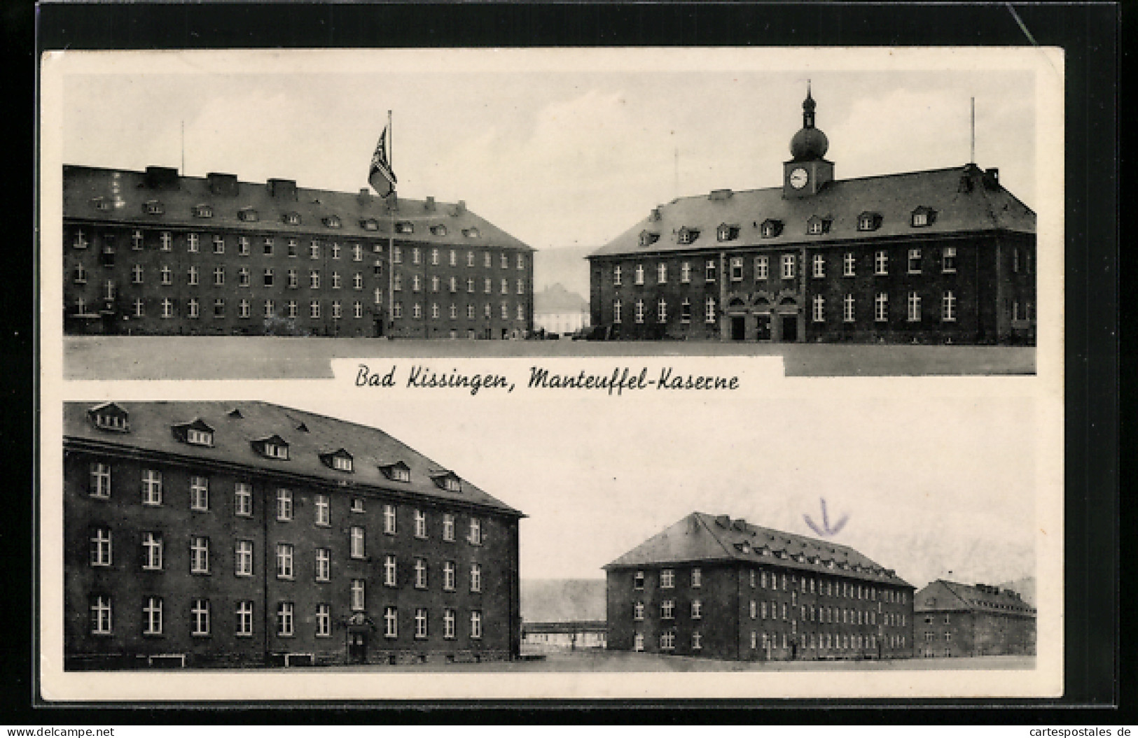 AK Bad Kissingen, Manteuffel-Kaserne, Gebäudeansichten  - Bad Kissingen