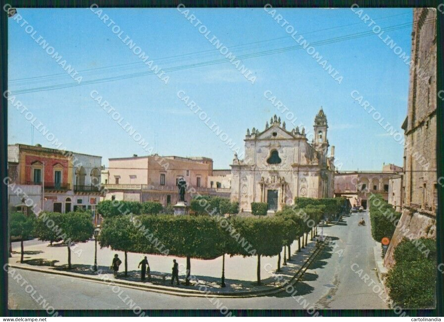 Lecce Tricase PIEGHINA Foto FG Cartolina ZKM8407 - Lecce