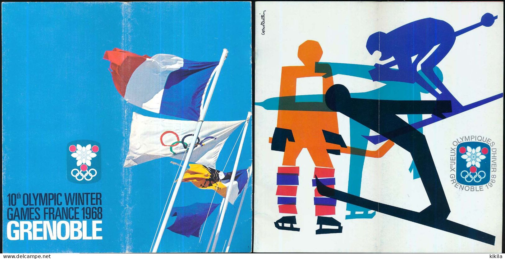Livret 16 Pages X° Jeux Olympiques D'Hiver GRENOBLE 1968  Olympic Winter Games 68 Les Stations Olympiques - Livres