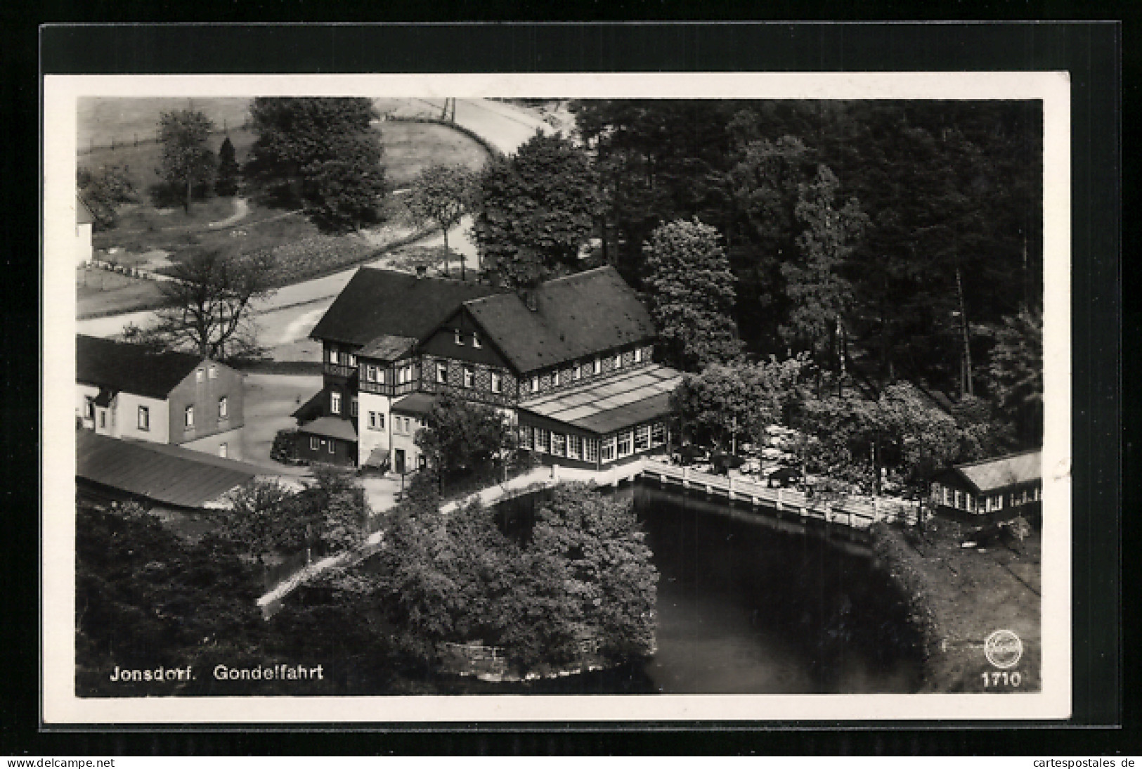 AK Jonsdorf, Gondelfahrt Aus Der Vogelschau  - Jonsdorf