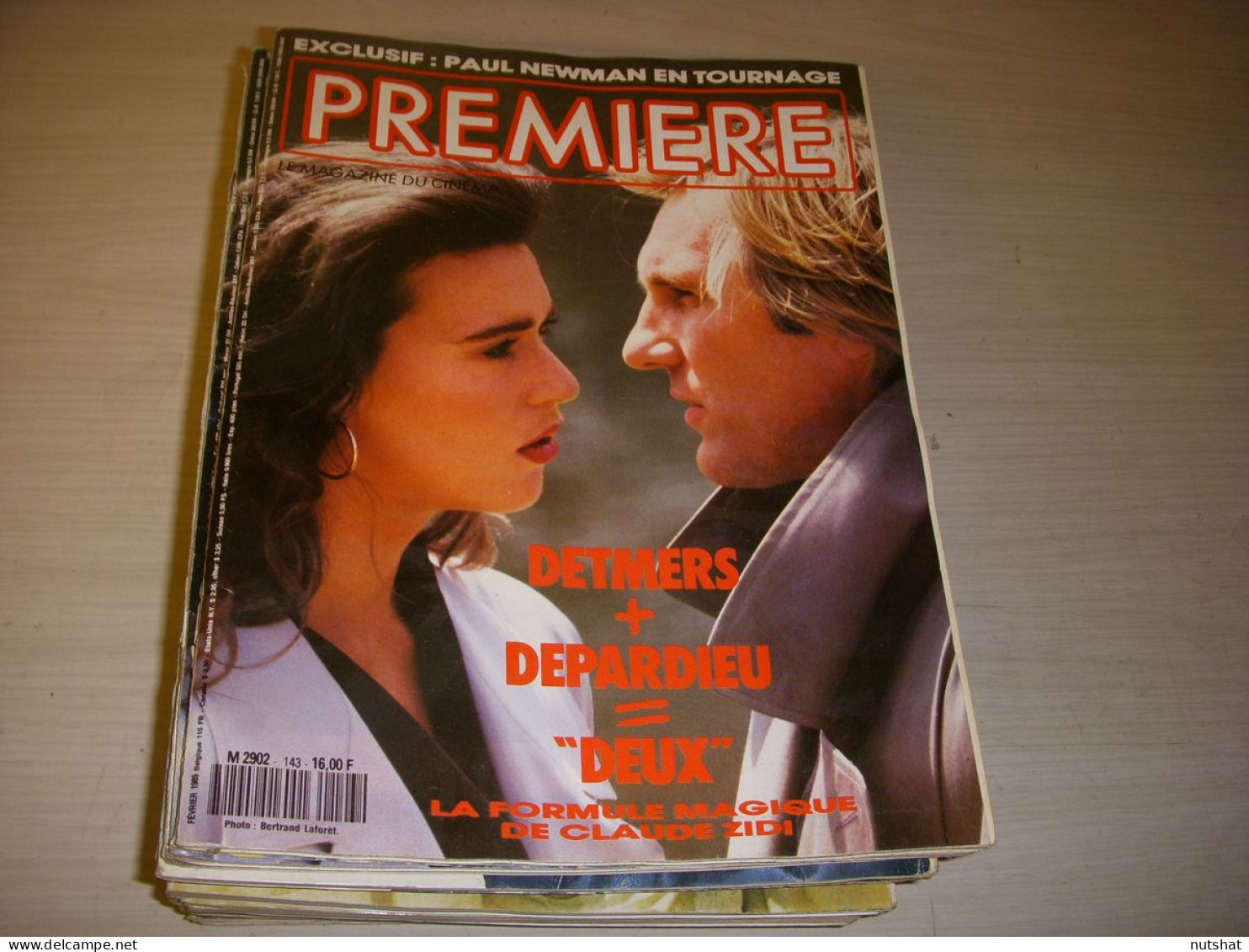 CINEMA PREMIERE 143 02.1989 Maruschka DETMERS Gerard DEPARDIEU David CRONENBERG  - Kino