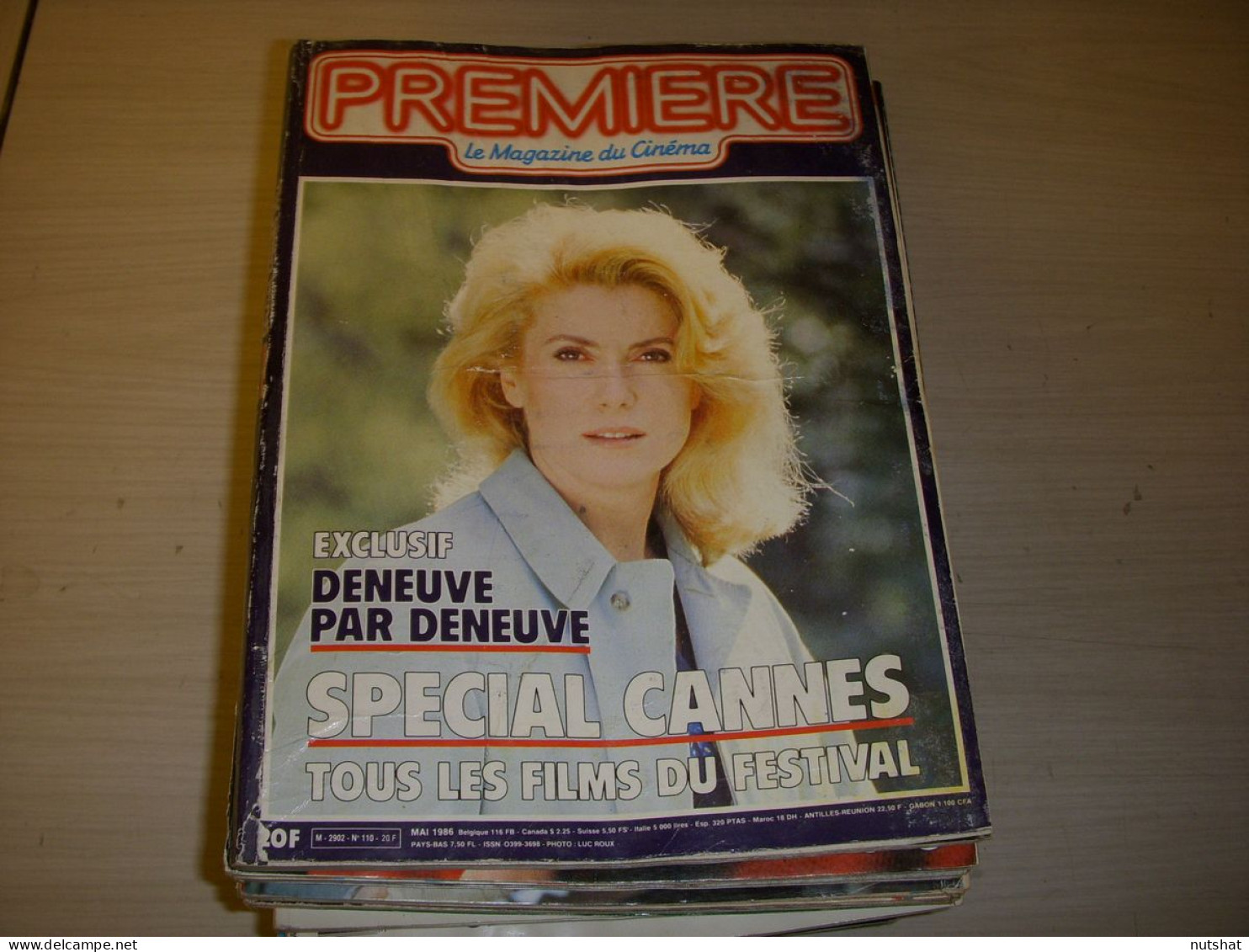 CINEMA PREMIERE 110 05.1986 CANNES TOUS Les FILMS Catherine DENEUVE R. POLANSKI - Kino