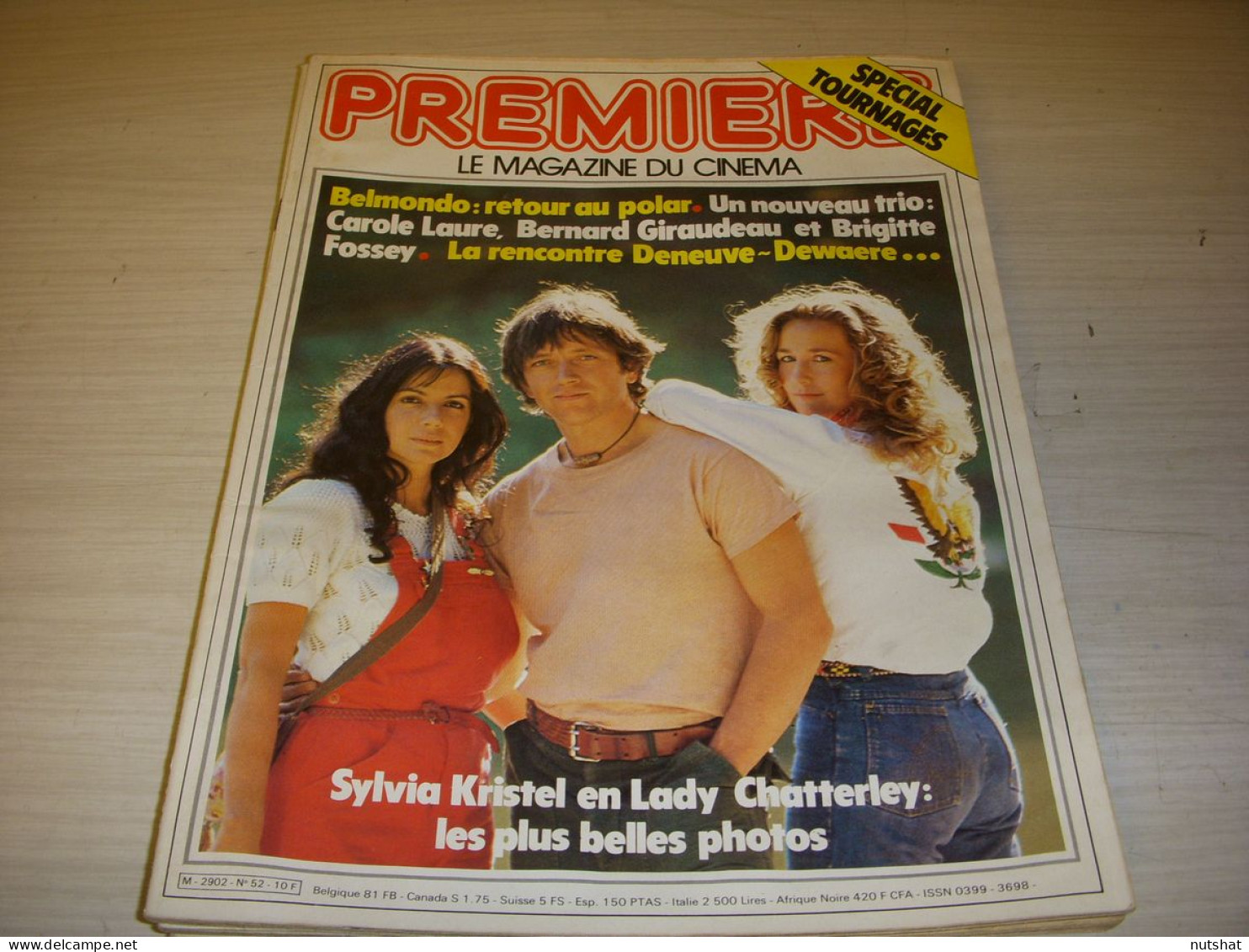 CINEMA PREMIERE 052 07.1981 Bernard GIRAUDEAU Carole LAURE B. FOSSEY S. KRISTEL  - Cinema