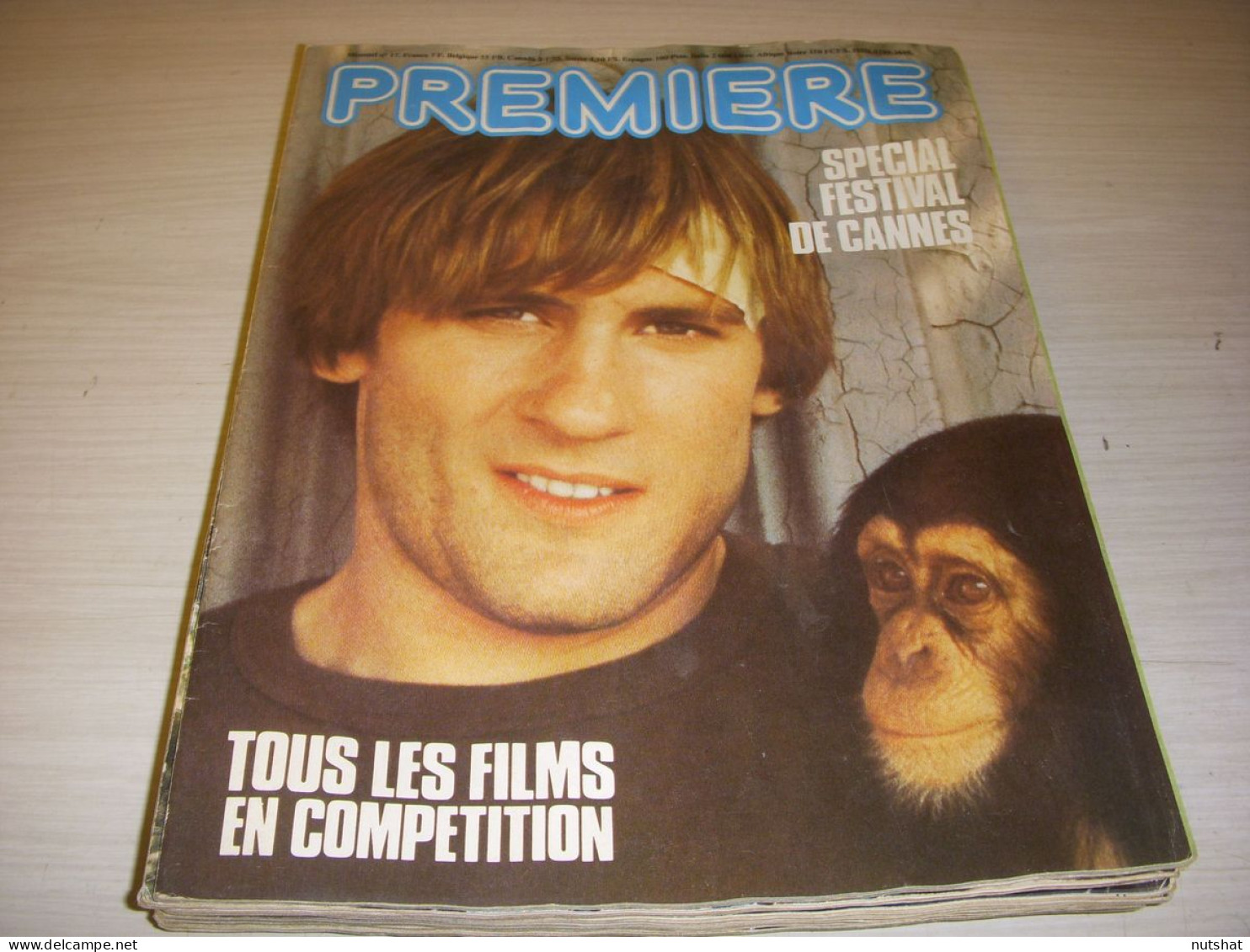 CINEMA PREMIERE 017 05.1978 FESTIVAL CANNES Gerard DEPARDIEU Isabelle HUPPERT  - Film