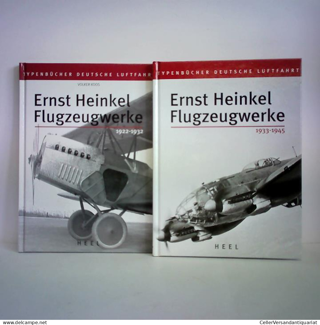 Ernst Heinkel Flugzeugwerke 1922 - 1932 / 1933 - 1945. Zusammen 2 Bände Von Koos, Volker - Non Classés