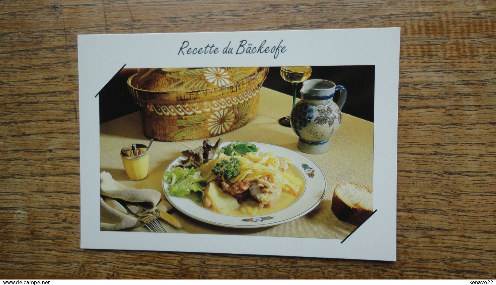 Recette Du Bäckeofe ( Alsace ) - Recetas De Cocina