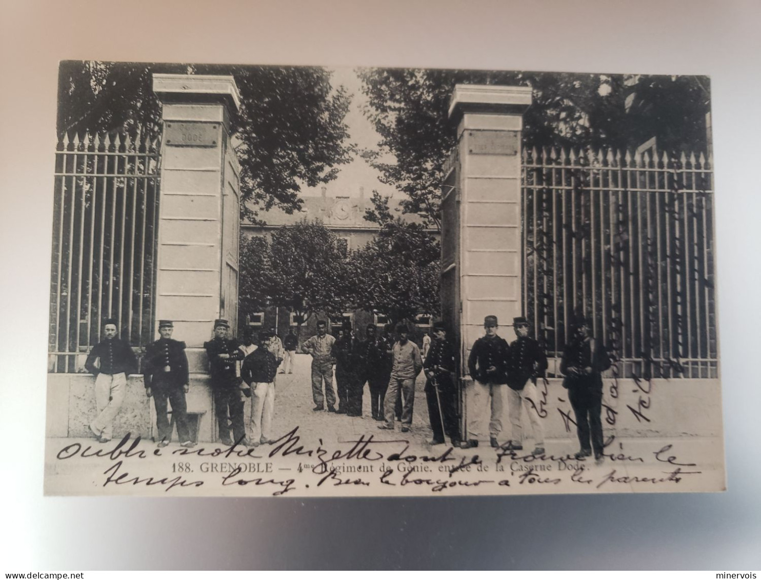 Grenoble - 4e Regiment Du Genie , Entrée De La Caserne Dode - Grenoble