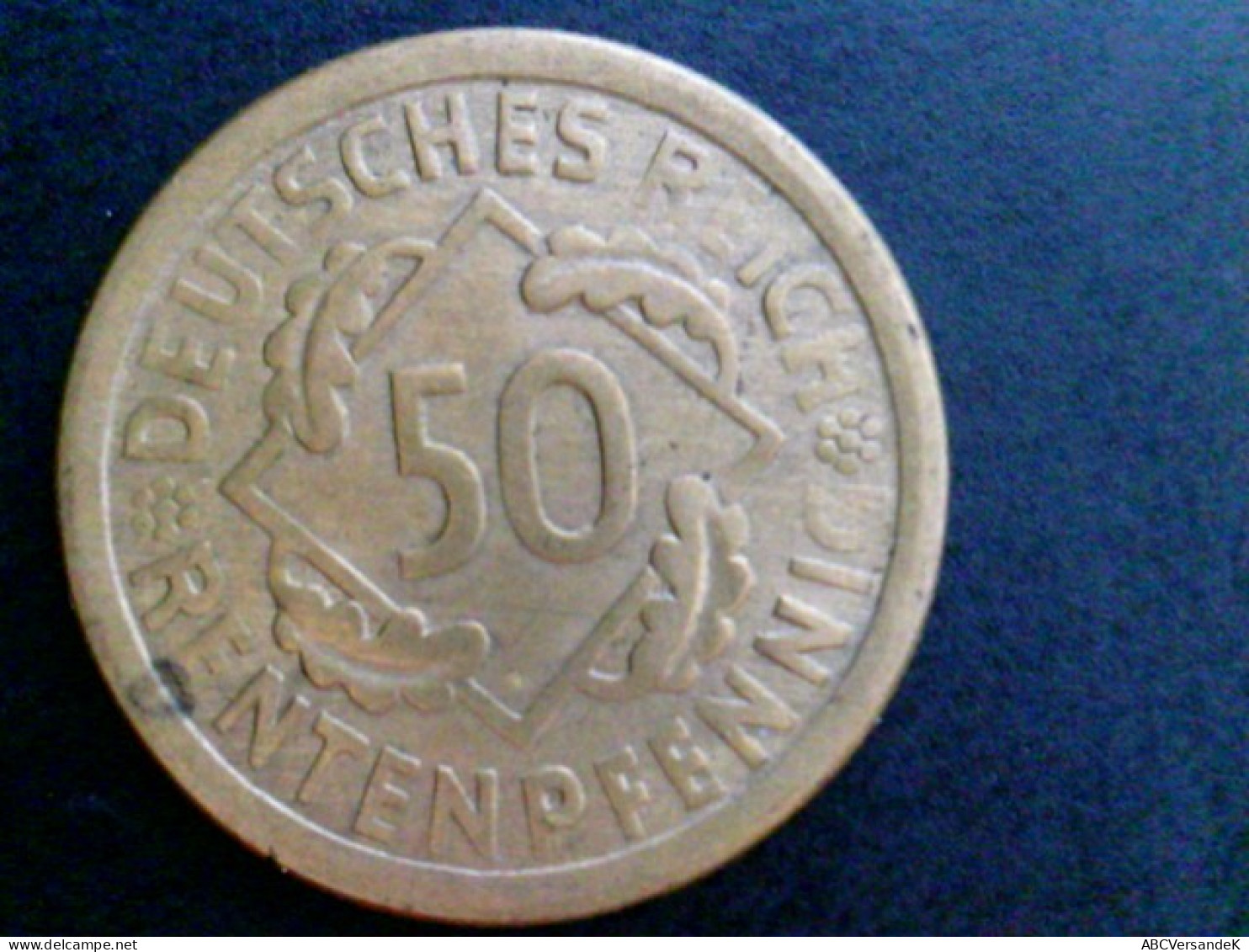 Münzen/ Medaillen: 1 Münze, 1924 E Deutsches Reich, 50 Rentenpfennig, Sehr Selten - Numismatik