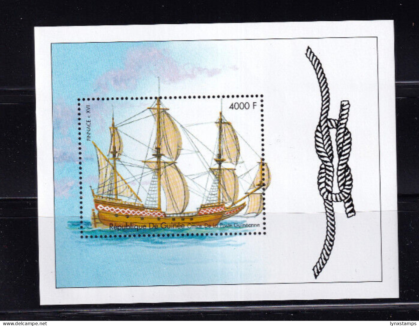 LI06 Guinea 2002 Sailing Ships And Sports Mint Mini Sheet - Guinee (1958-...)