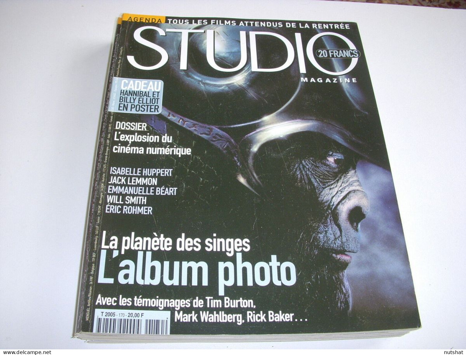 CINEMA STUDIO MAG 170 09.01 PLANETE Des SINGES POSTER HANNIBAL BILLY ELLIOT - Film