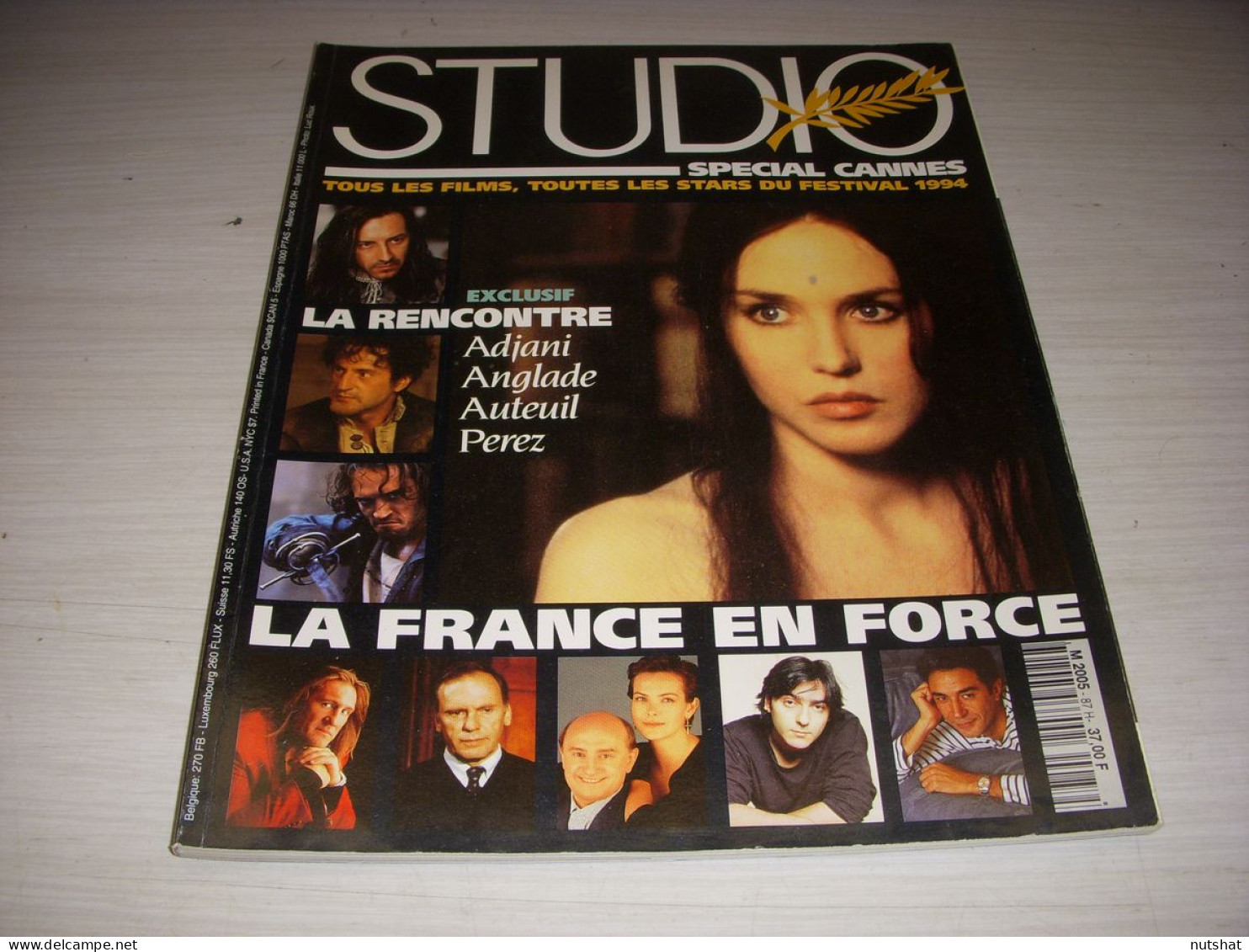 CINEMA STUDIO MAG 087 SPECIAL FESTIVAL DE CANNES 1994 ADJANI AUTEUIL PEREZ - Cinema