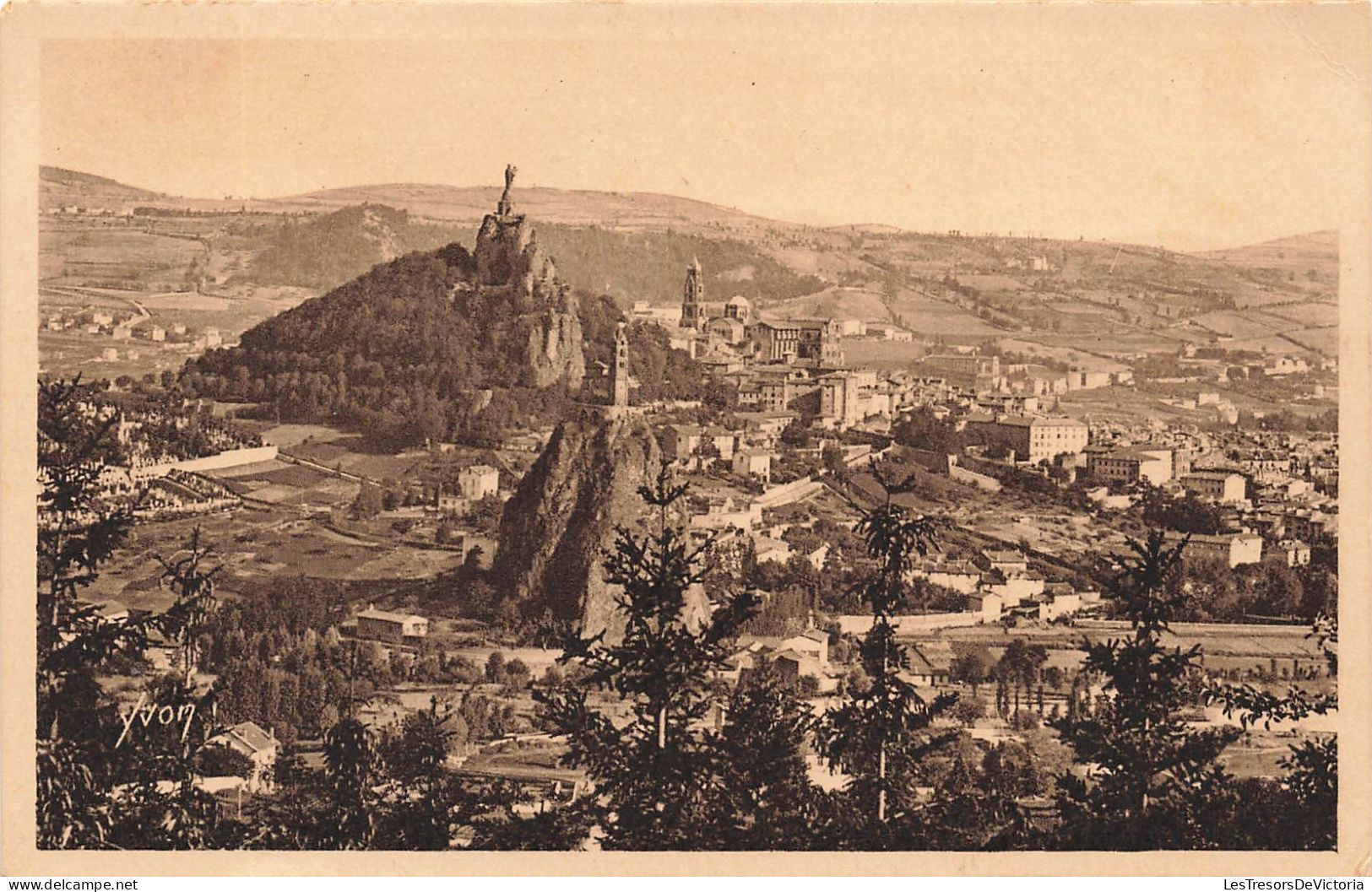 FRANCE - Le Puy - Vue Générale - Ville - Carte Postale Ancienne - Le Puy En Velay