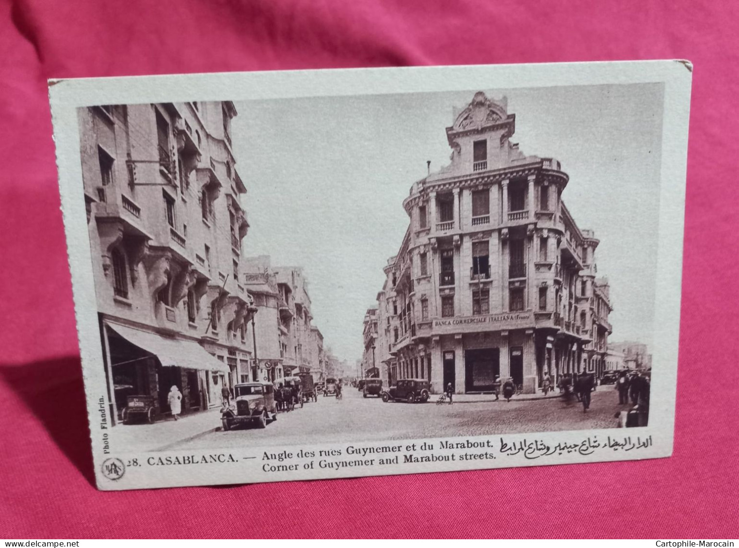 CASABLANCA : Angle Des Rues Guyenemer Et Du Marabout - Casablanca