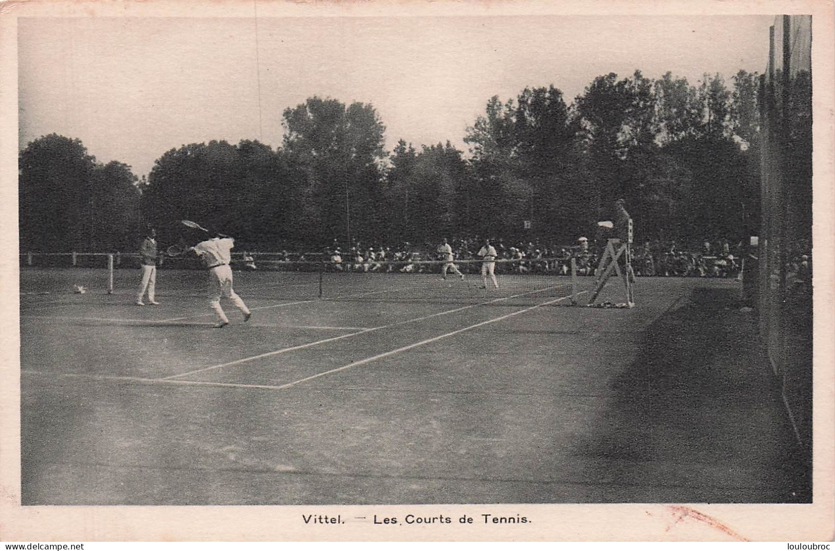 VITTEL LES COURTS DE TENNIS - Vittel