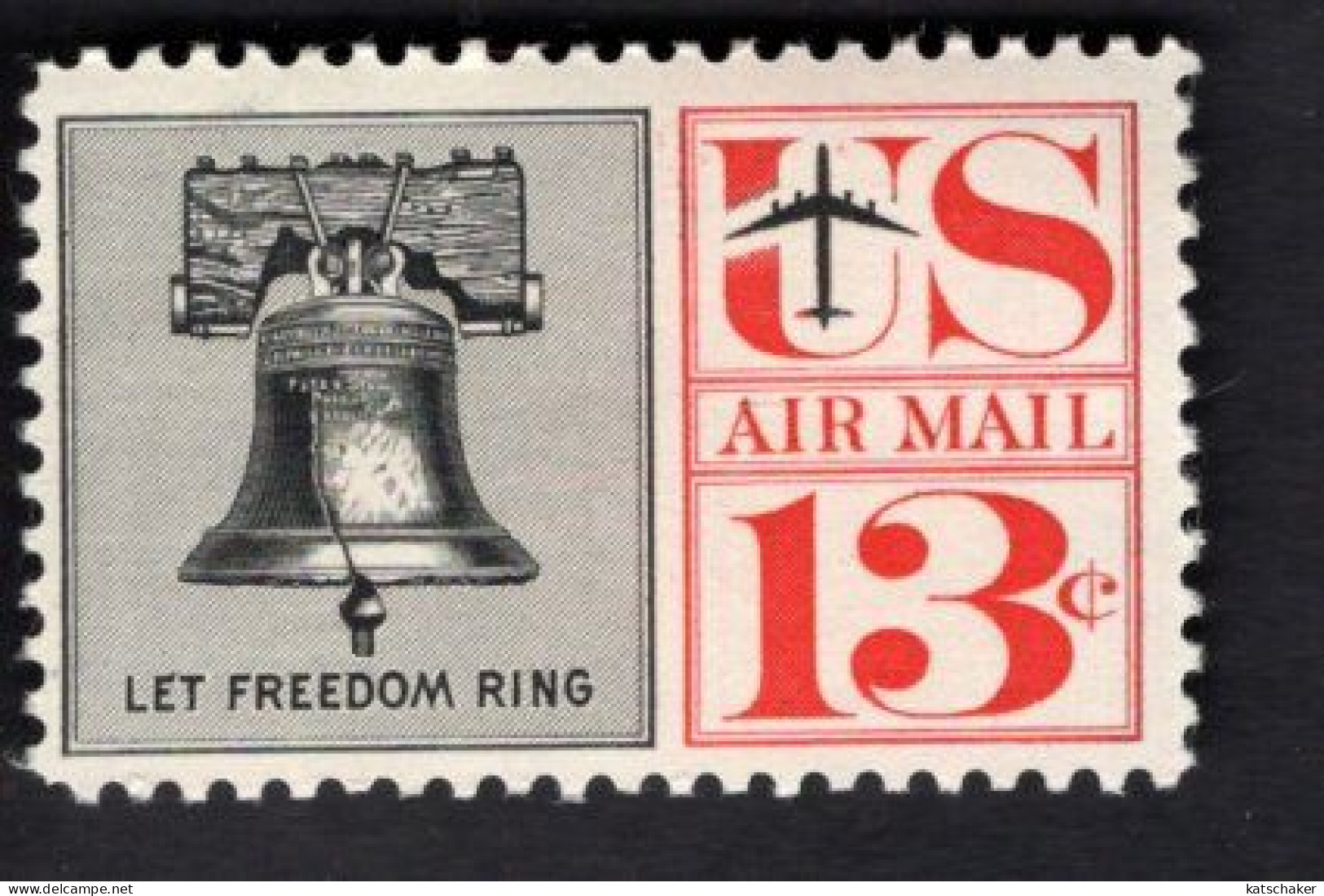 288077172 1962 SCOTT 62A (XX)  POSTFRIS MINT NEVER HINGED C62a Liberty Bell - 3b. 1961-... Ongebruikt