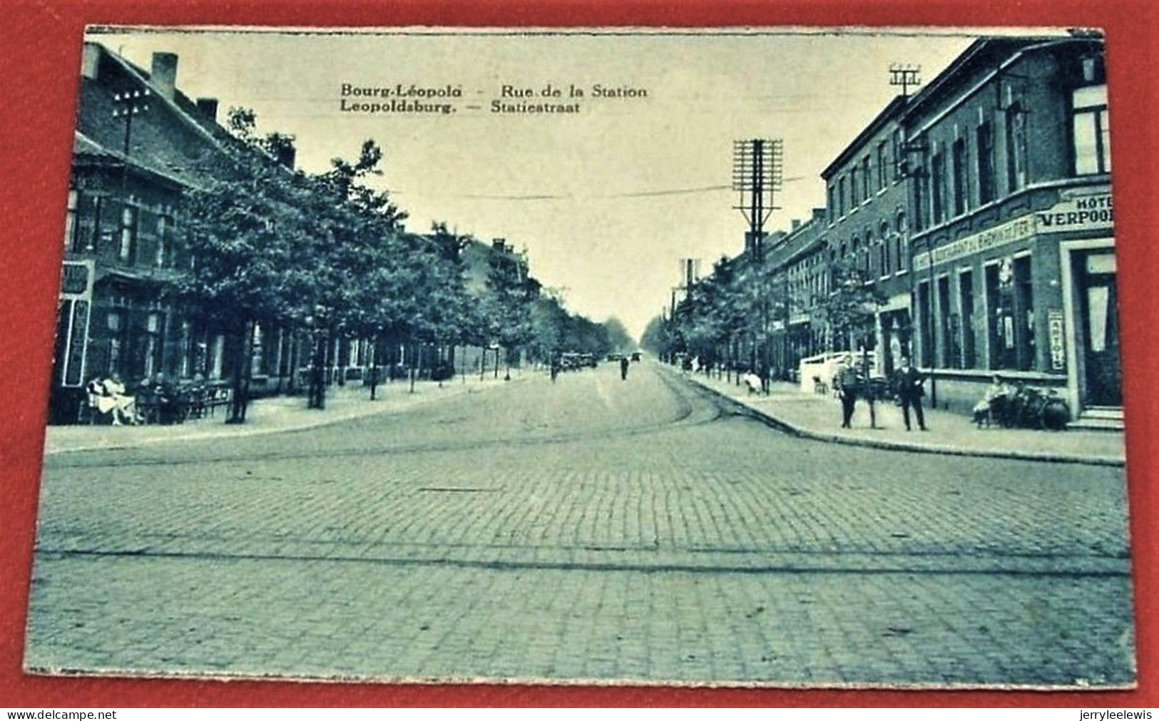 LEOPOLDSBURG  -  Statiestraat  -  Rue De La Station - Leopoldsburg (Beverloo Camp)